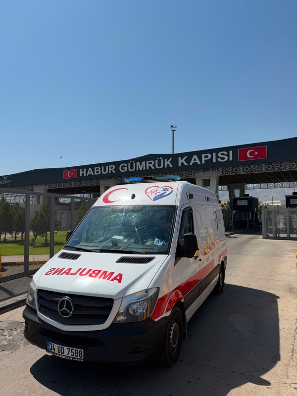 Ateş Ambulans Uluslararası Kara Ambulansı